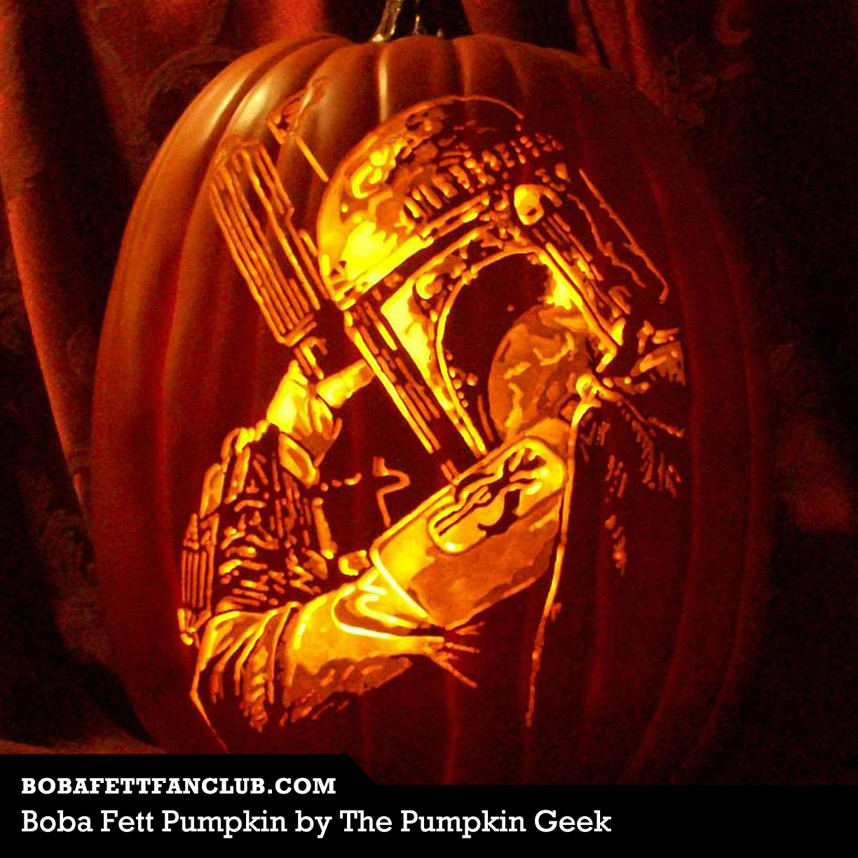 Boba Fett Pumpkin Carving By Alex Wer Aka The Pumpkin Geek Image Galleries Boba Fett Fan Club 2959