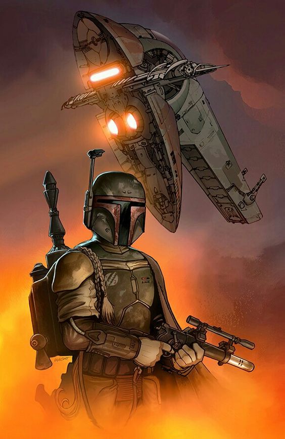 Boba Fett With Slave I Image Galleries Boba Fett Fan Club 4178