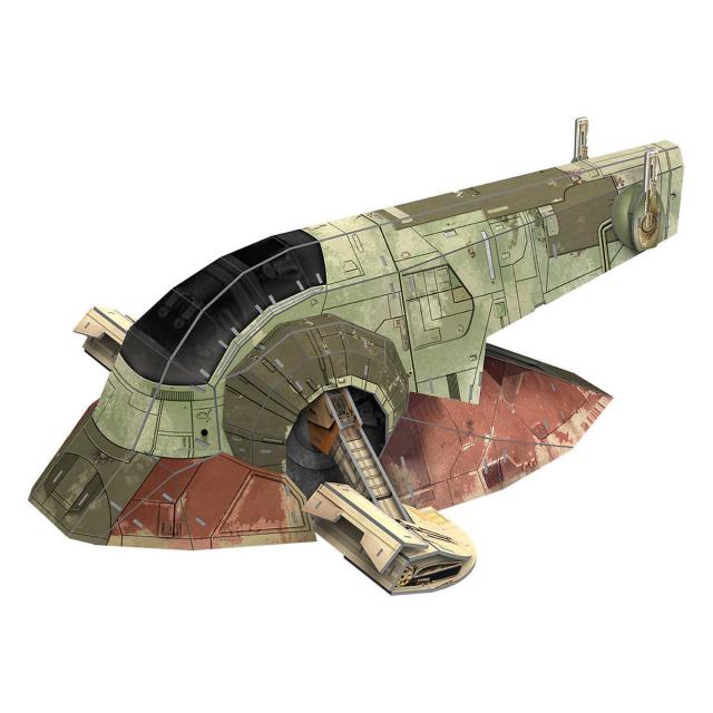 boba fett's starfighter & imperial light cruiser collector model kits