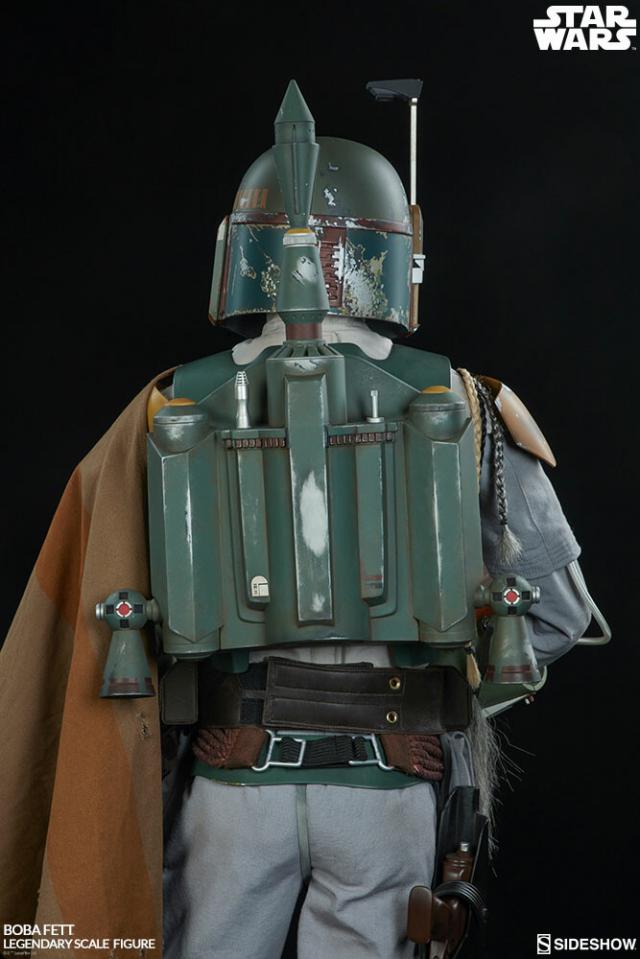 boba fett pewter statue