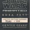 Gentle Giant Boba Fett Animated Maquette (Black and...