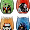 JoyJolt Star Wars Cosmic Color Drinking Glasses