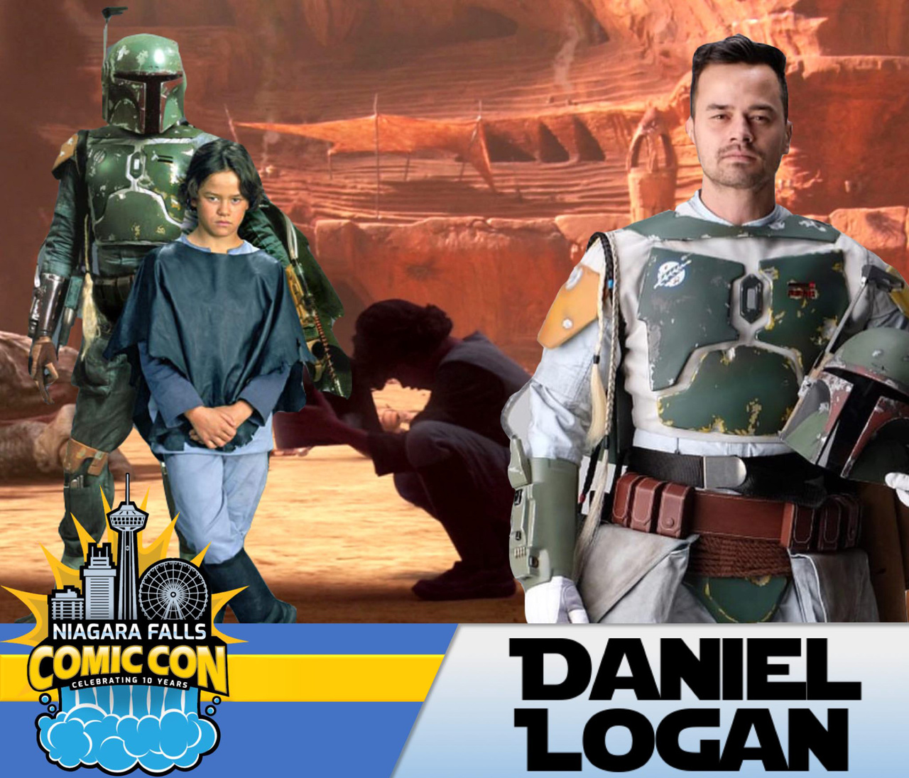 Daniel Logan @ Niagara Falls Comic Con - Boba Fett Fan Club