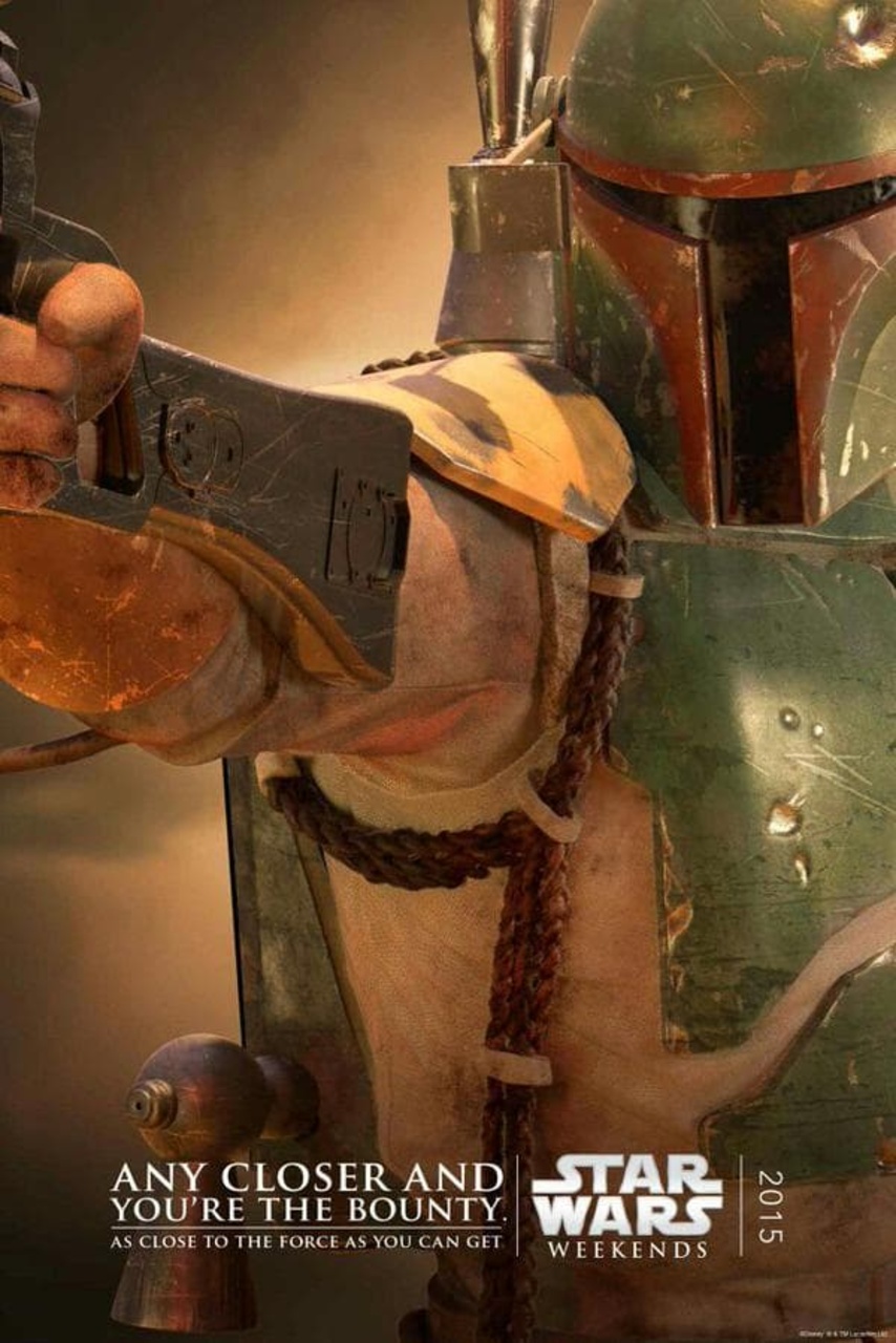 Where to Get The “Star Wars Weekends” Boba Fett Poster This Weekend ...