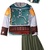 Imagine by Rubie's Boba Fett Deluxe Costume Top Set for Children