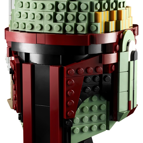 custom lego boba fett helmet