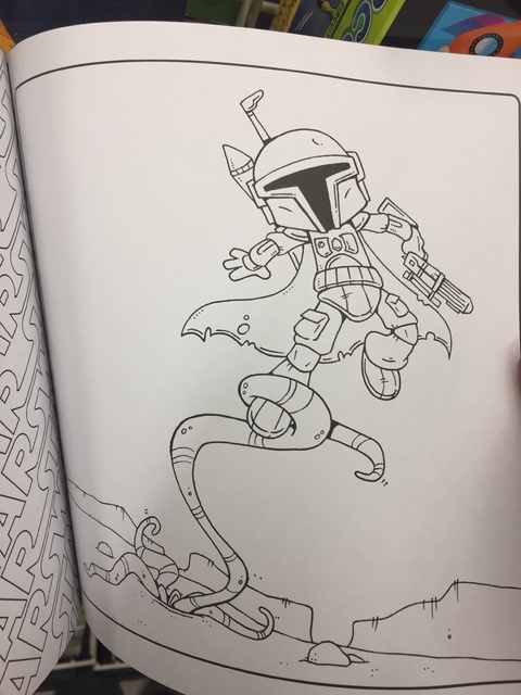 Art Of Coloring Journey To Star Wars The Last Jedi Keepsake Coloring Book Image Galleries Boba Fett Fan Club